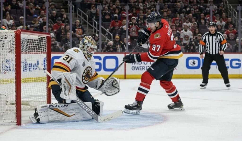 Myles Mint Pulls the Goalie