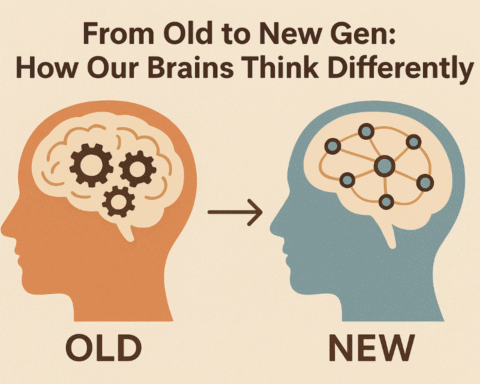 From Old to New Gen: How Our Brains Think Differently