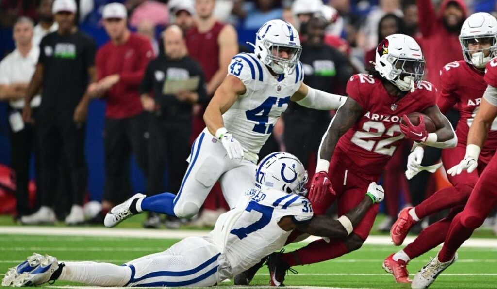 Arizona Cardinals vs Indianapolis Colts Match Player Stats