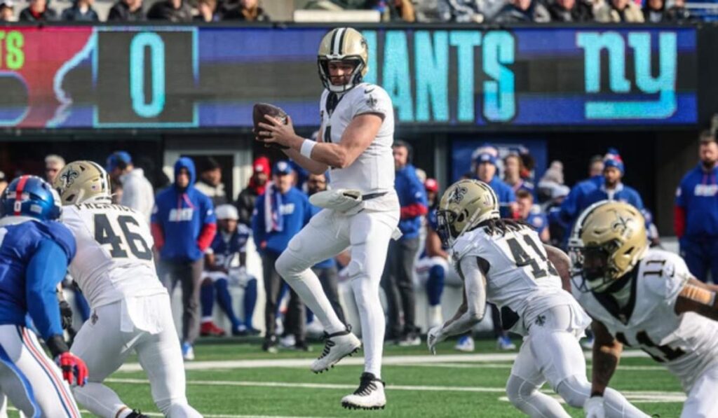 New Orleans Saints vs New York Giants match player stats