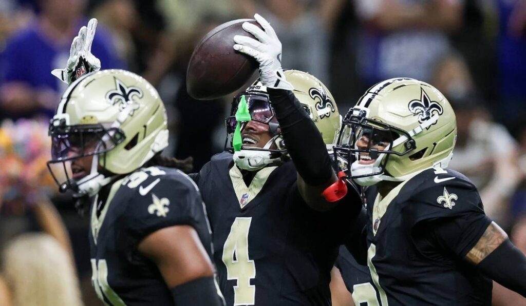 New Orleans Saints vs New York Giants match player stats