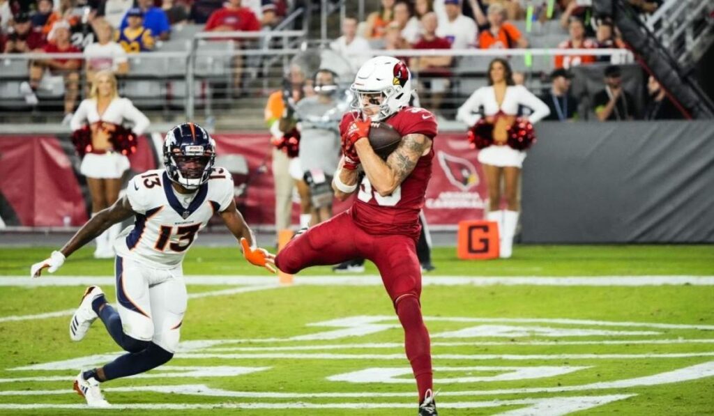 Arizona Cardinals vs Denver Broncos Match Player Stats
