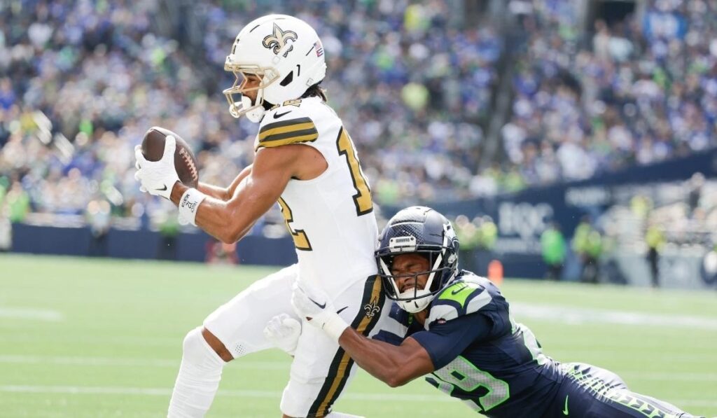 New Orleans Saints vs Seahawks Match Player Stats