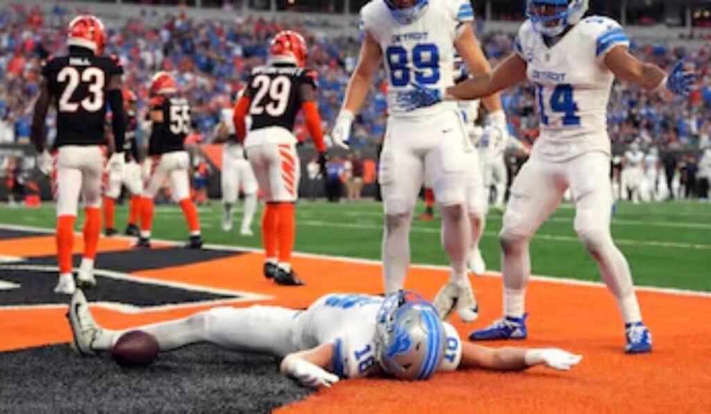 Detroit Lions vs Bengals Match Player Stats