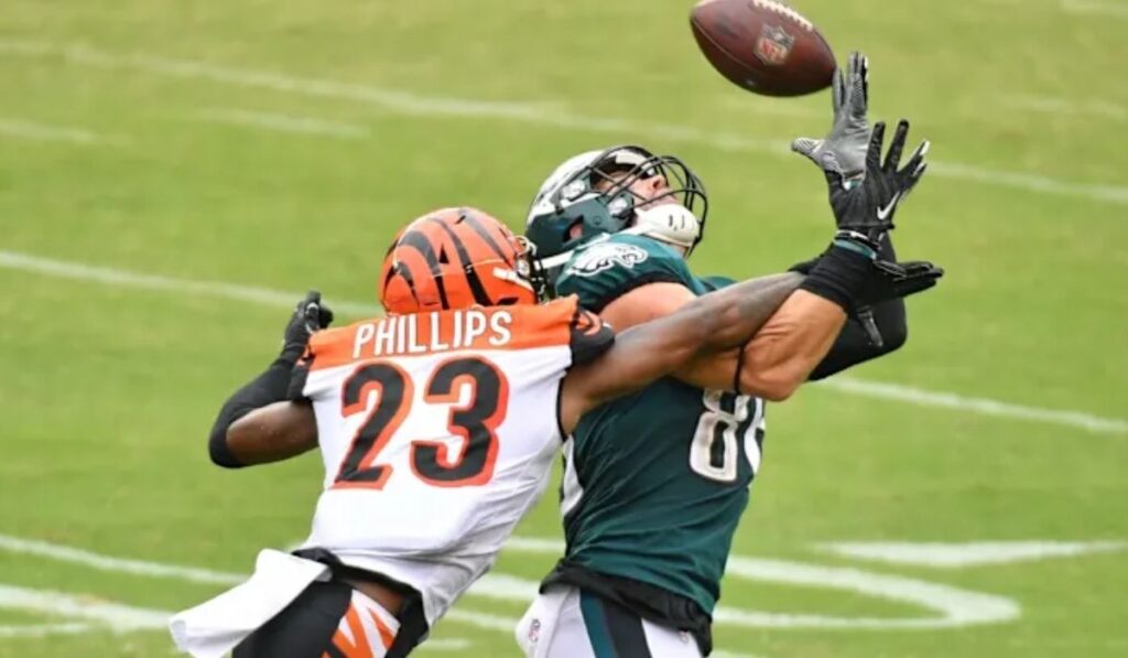 Philadelphia Eagles vs Bengals Match Player Stats