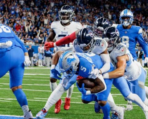 Tennessee Titans vs Detroit Lions Match Player Stats