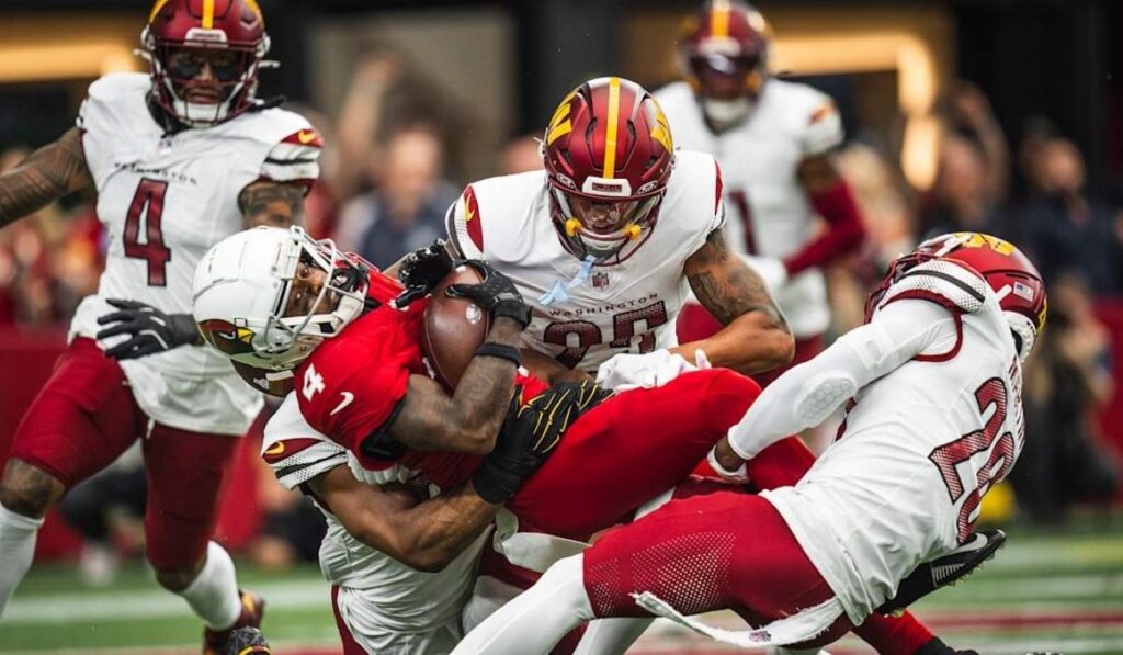 Washington Commanders vs Arizona Cardinals Match Player Stats
