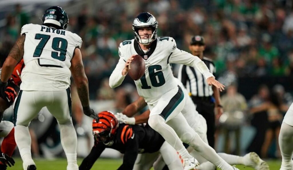 Philadelphia Eagles vs Bengals Match Player Stats
