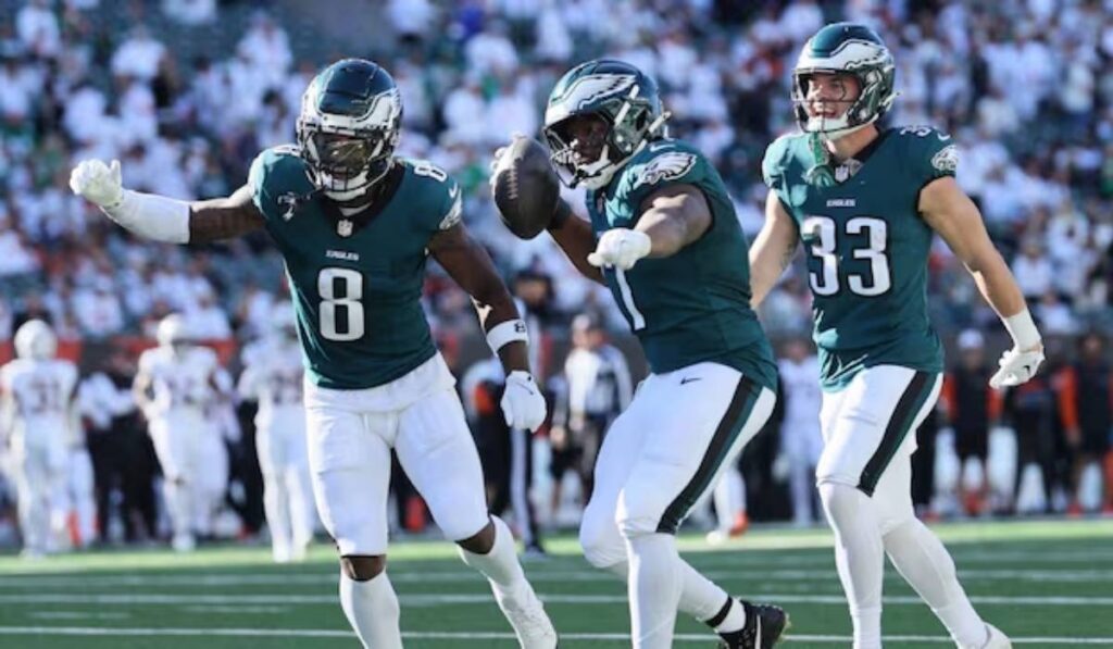 Philadelphia Eagles vs Bengals Match Player Stats