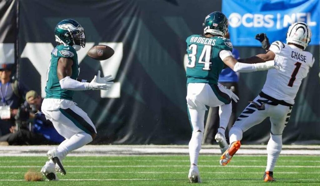 Philadelphia Eagles vs Bengals Match Player Stats