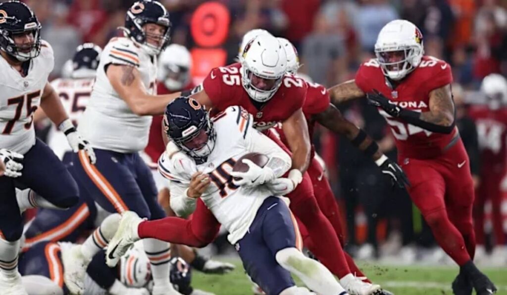 Chicago Bears vs Arizona Cardinals Match Player Stats