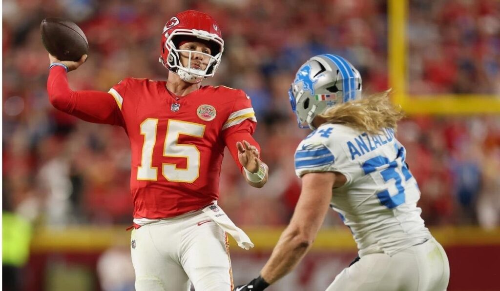Detroit Lions vs Kansas City Chiefs Match Player Stats