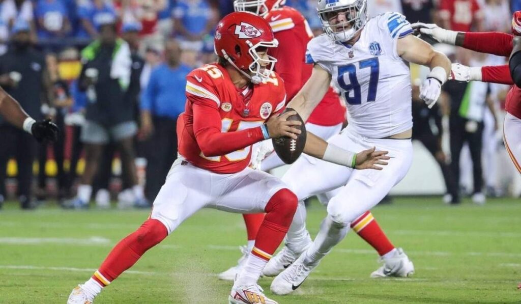Detroit Lions vs Kansas City Chiefs Match Player Stats