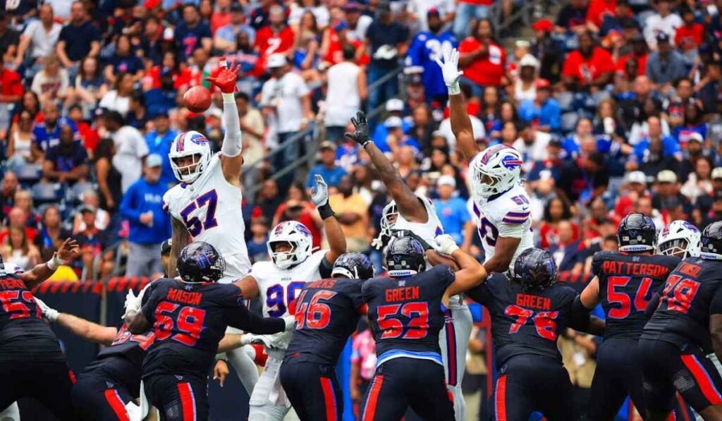 Buffalo Bills vs Houston Texans Match Player Stats