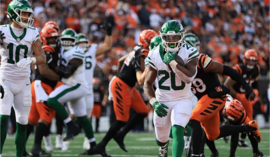 New York Jets vs Bengals Match Stats