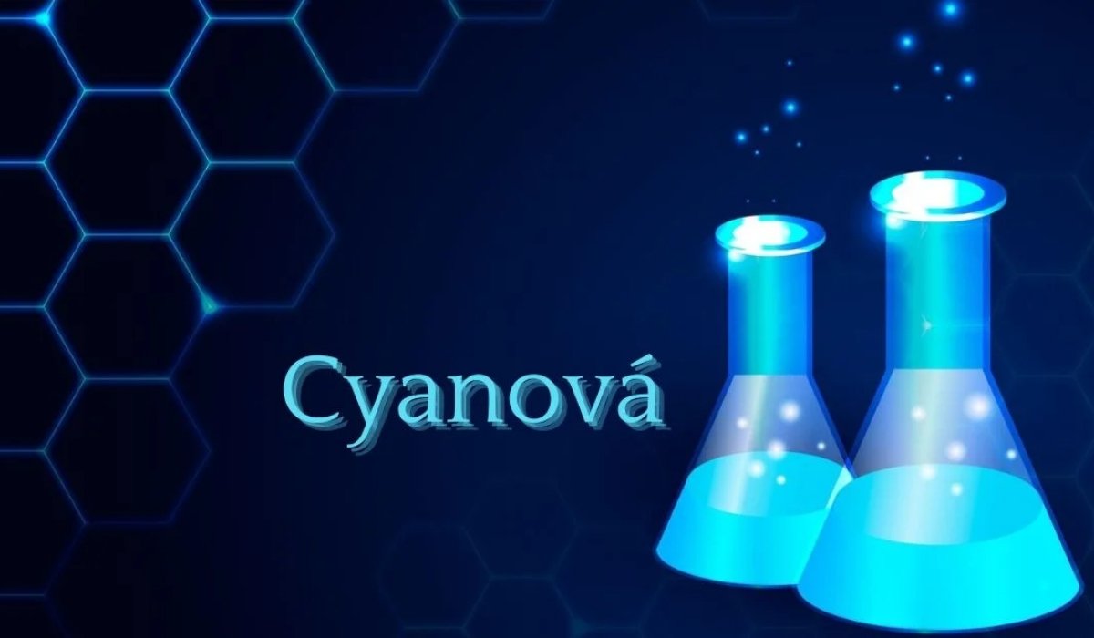 Cyanová