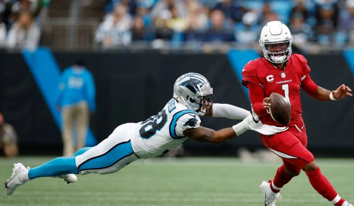 arizona cardinals vs carolina panthers match player stats