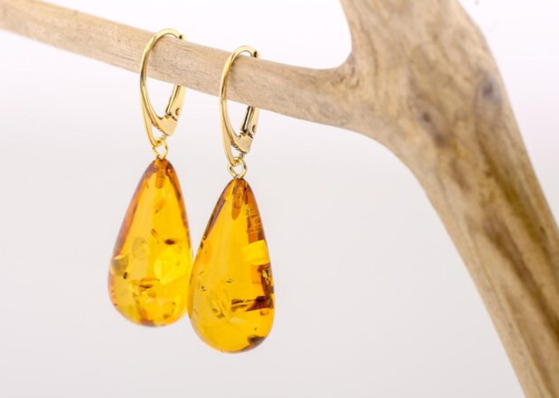 Yellow Gold Earrings