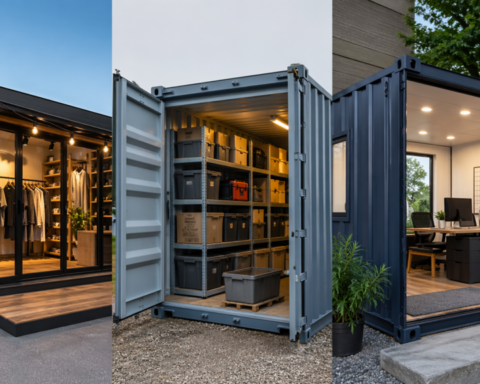 Creative Ways to Use a Conex Box for Retail, Storage, and Office Space