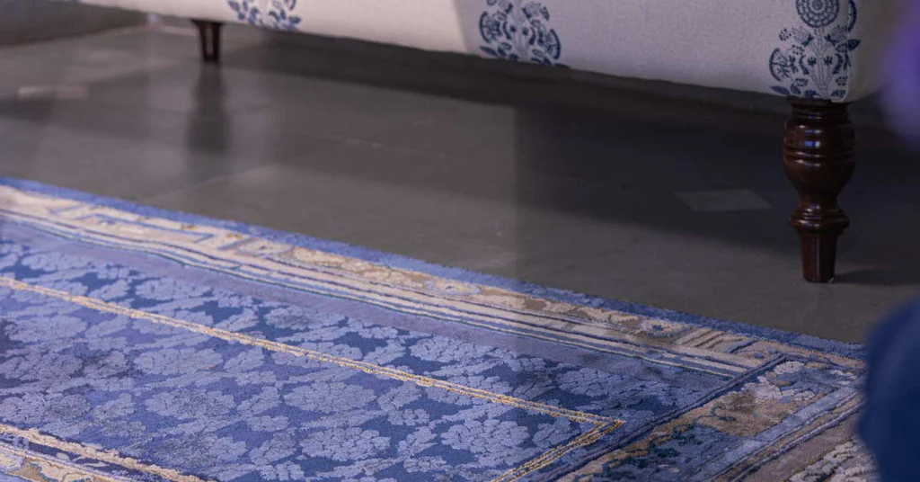 Enhance Safety and Style with Blue Runner Rugs for Hallways